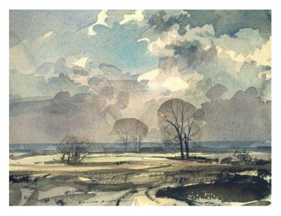 A February Day by Rowland Hilder