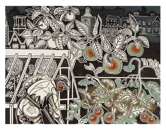 Autumn by Edward Bawden