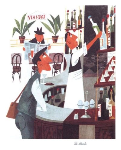 Bistro by Miroslav Sasek