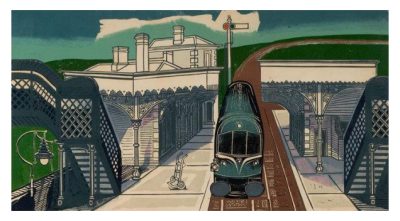 Braintree Station by Edward Bawden