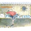Bunk-bed at Sea (orig. untitled) by Edward Ardizzone