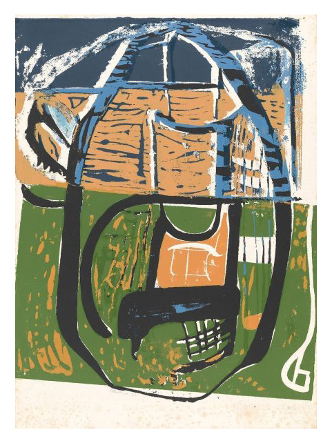 Cane Chair by Peter Lanyon