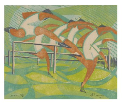 Hurdlers by William Greengrass