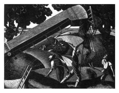 June Haymaking by Clare Leighton