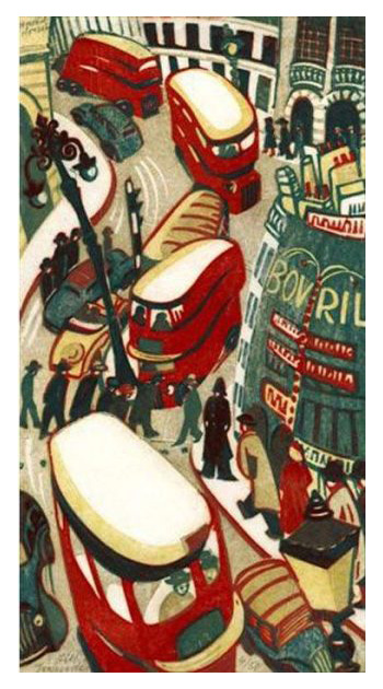 London Buses by Lill Tschudi