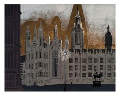 Palace of Westminster by Edward Bawden