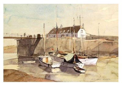 Porlock Weir by Rowland Hilder