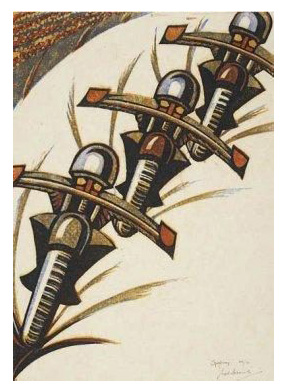 Speedway by Sybil Andrews