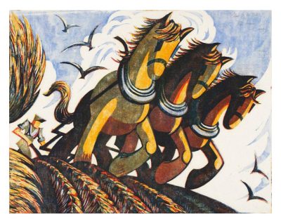 Tillers of the Soil by Sybil Andrews
