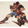 Football by Sybil Andrews