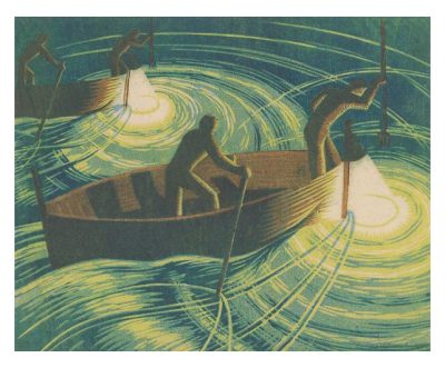 Night Fishing by Margaret Barnard