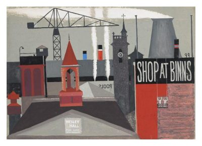 West Hartlepool from Durham by Peter Yates
