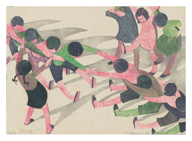 Tug of War by Ethel Spowers