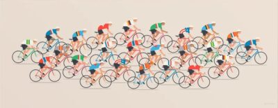 Peloton Cycling (landscape beige)