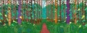 David Hockney Arrival Of Spring