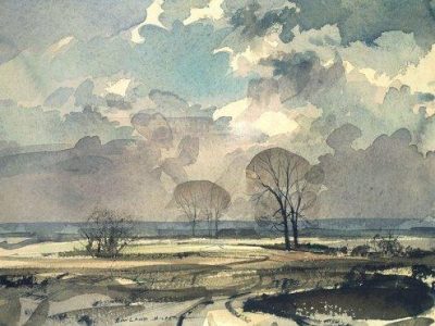 A February Day by Rowland Hilder