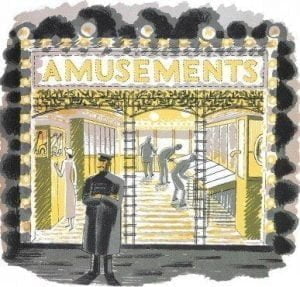 Amusement Arcade by Eric Ravilious