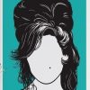 Amy Winehouse screen print by Bold & Noble