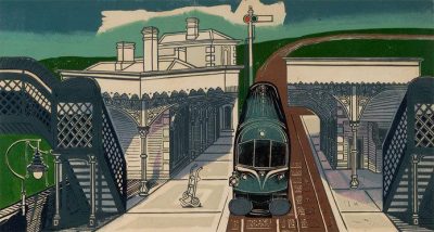 Braintree Station by Edward Bawden