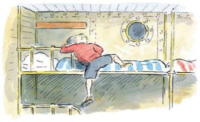 Bunk-bed at Sea (orig. untitled) by Edward Ardizzone