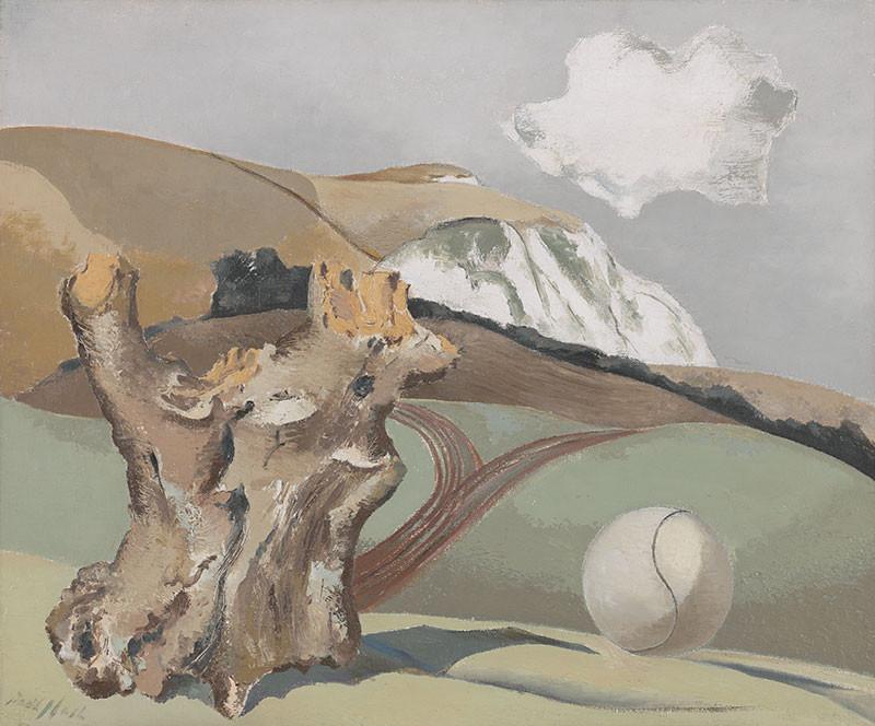 Event on the Downs by Paul Nash