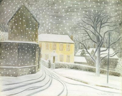 Halstead in the Snow by Eric Ravilious