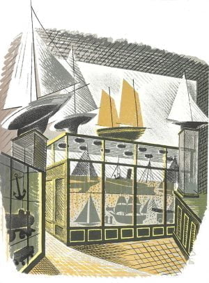 Model Ships and Railways by Eric Ravilious