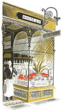 Oyster Bar by Eric Ravilious