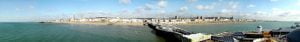 Panoramic image of Brighton taken from Bighton Pier(CANVAS) by unkown