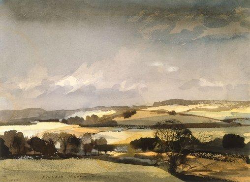 The Downs by Rowland Hilder