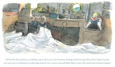 The Great Sail (orig. untitled) by Edward Ardizzone