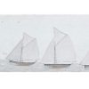 Three Sailing Boats in a Line by Alfred Wallis