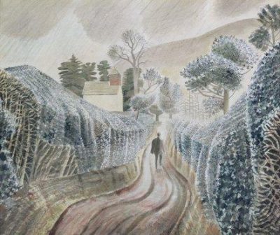 Wet Afternoon by Eric Ravilious