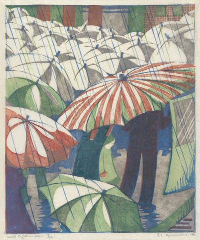 Wet Afternoon by Ethel Spowers