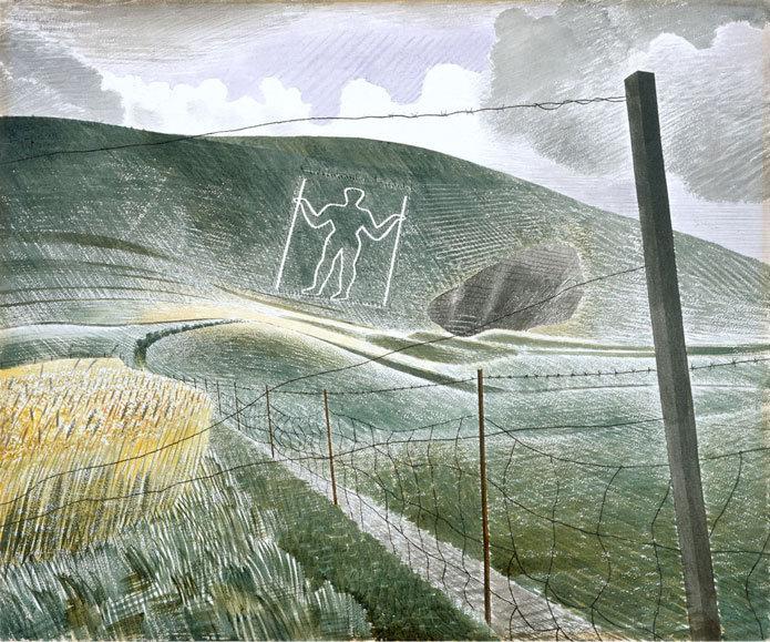 Wilmington Giant by Eric Ravilious