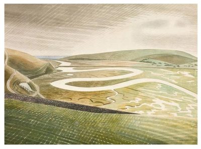 Cuckmere Haven by Eric Ravilious
