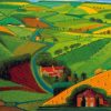 The-Road-Across-the -Wolds-by-David-Hockney