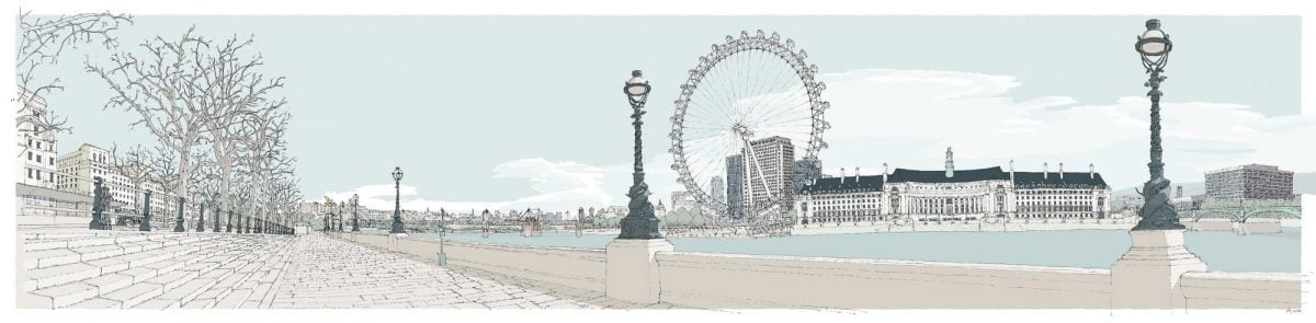 London-River-Thames-by-Westminster-Bridge-Pebble-Beach-alej-ez