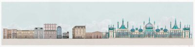 Hers and His Royal Pavilion Brighton Pebble Beach Series by Alej ez