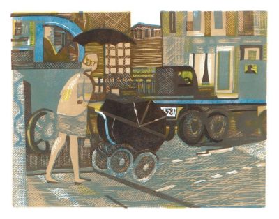 Chelsea, Mother with pram By Rupert Shepard