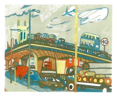Hammersmith Flyover By Rupert Shepard
