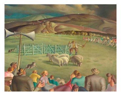 Sheepdog Trials By Harry Epworth Allen