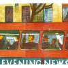 The Evening News, London Bus By Rupert Shepard