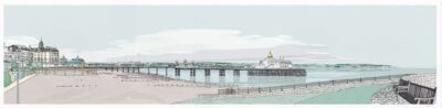 Eastbourne East Promenade Pebble Beach Sussex by Alej ez
