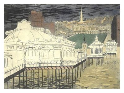Regency Square from the West Pier Brighton by John Piper