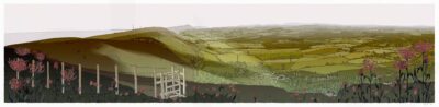 The Lark Over the Sussex Weald In Blossom by Alej ez