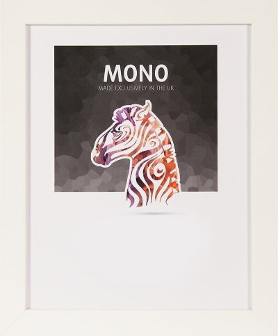 Ultimat Mono White Frame 30x30 cm