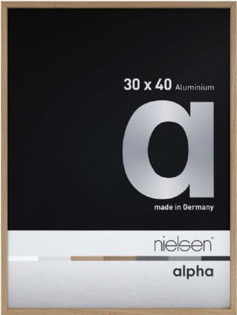 Nielson Alpha Oak Aluminium Frame 40x40 cm