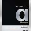 Nielson Alpha Silver Aluminium Frame 18x13 cm