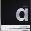 Nielson Alpha Jet Black Aluminium Frame 30x30 cm